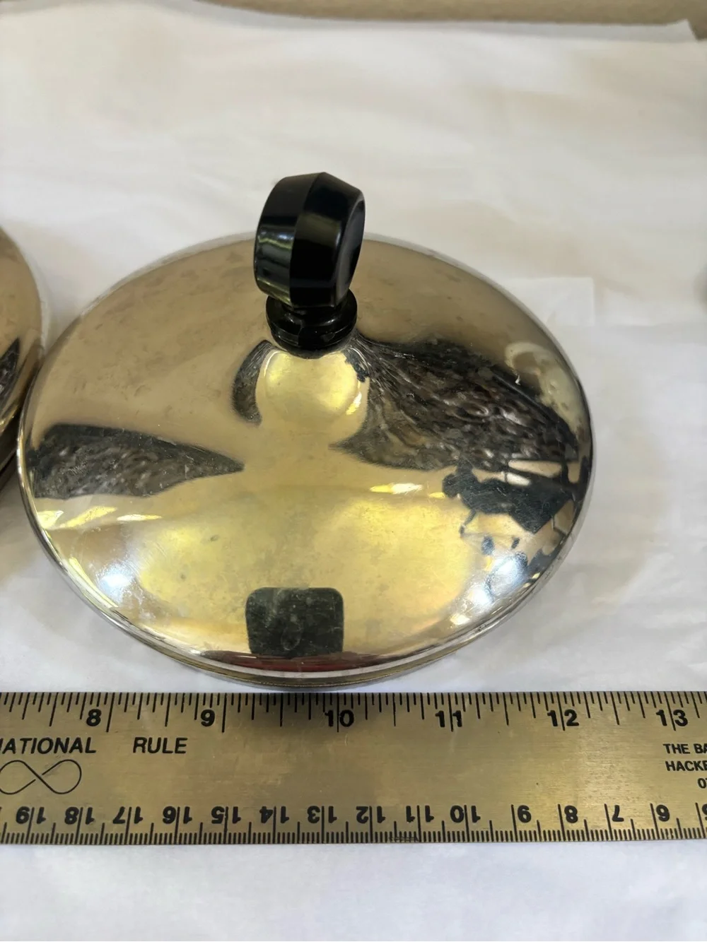 Farberware Stainless Steel Replacement Lids Set of 2 Pot Pan Covers